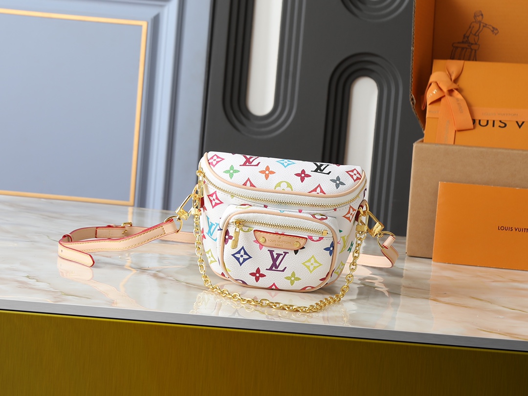 Louis Vuitton LV Classic Handbag Premium Canvas Crossbody Strap Fashion Statement Designer Bag
